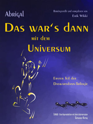 cover image of Das war's dann mit dem Universum